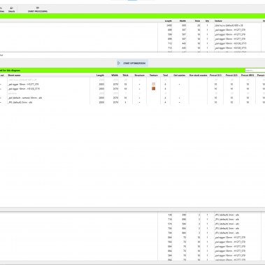 Start optimization